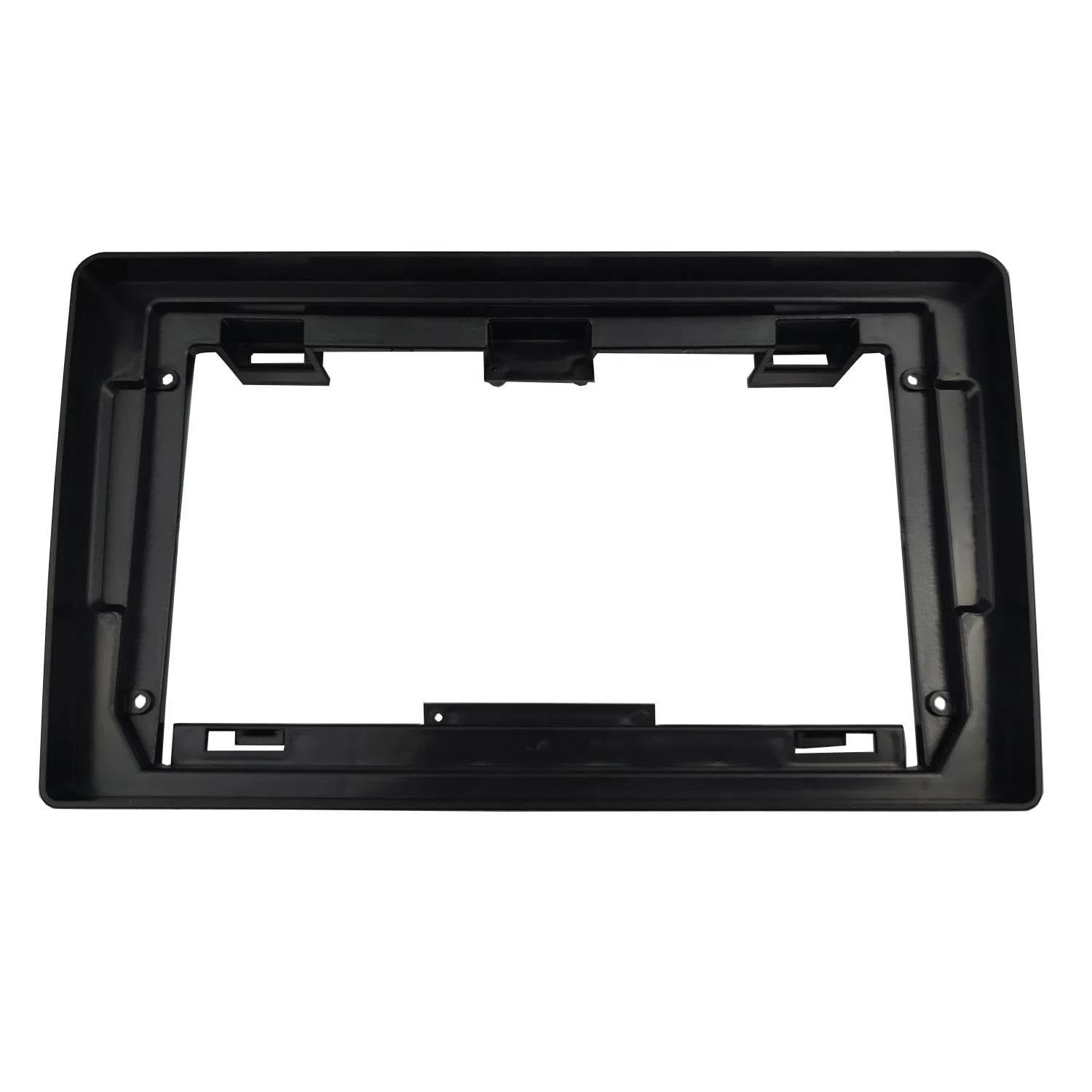 Générique Cadre de façade d'autoradio Cadre Multimédia DVD Stéréo Voiture 9 Pouces pour Nissan pour NAVARA 2006-2012 Kit Tableau Bord Installer Facia Autoradio Tableau de Bord(Frame Cable)