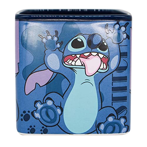 Caneca Quadrada 300ML Stitch