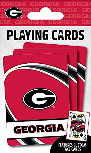 Image of MasterPieces NCAA Georgia Bulldogs, Playing Cards