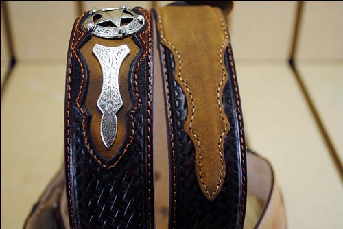 Justin Men's Odessa Star, Tan, 364