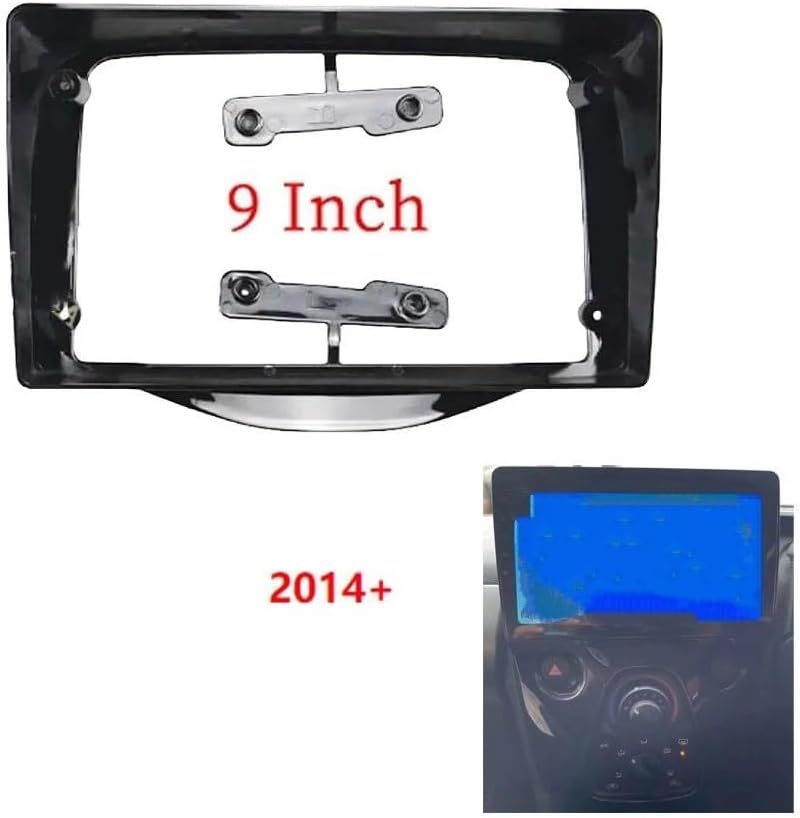 ステレオパネルダッシュ に適合する シトロエン C1 2014年以降 9インチ カーフレームフェイシアアダプター アンドロイド ラジ