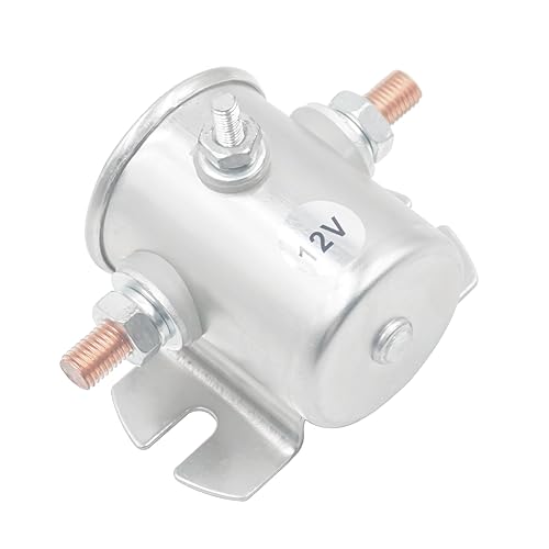 Miniatura 2 de Relé solenoide del cabrestante de 12V 200A para el carro de golf marino del cabrestante de 3 terminales SPST Trombetta 1114240, 1114241, 1114538,