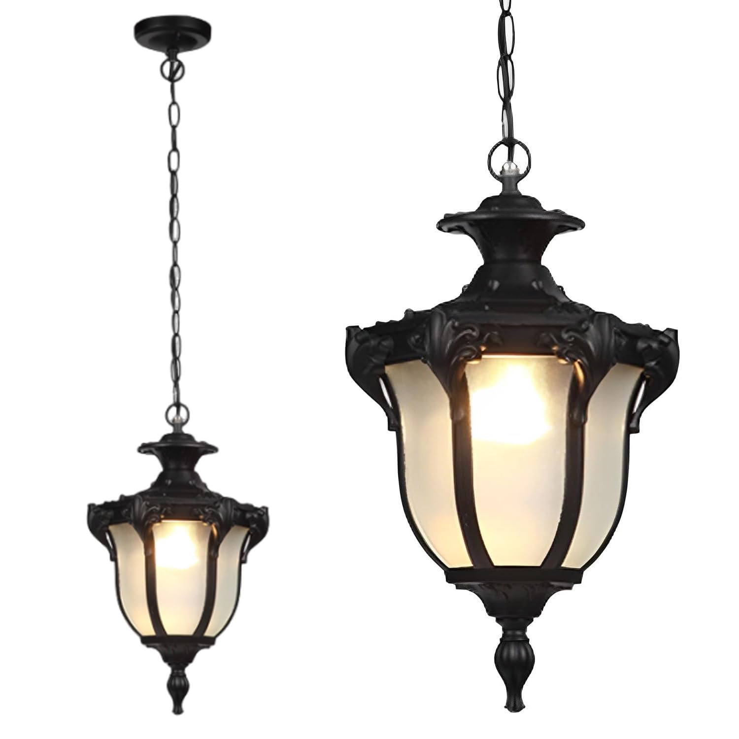 Moddeny Rustic Victorian E26 Exterior Ceiling Pendant Light