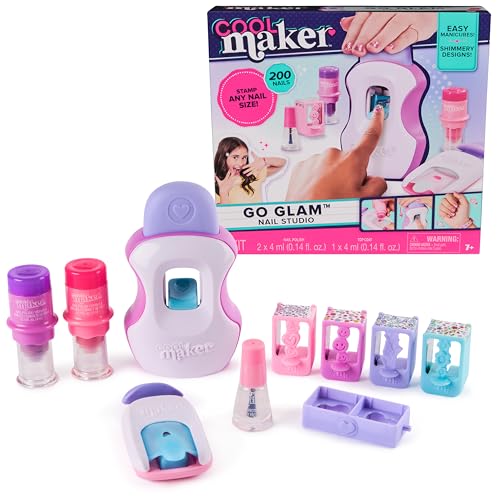 Cool MAKER Go Glam Nagelstudio - für stylische Nägel mit Motiven ganz einfach lackieren und bedrucken für Kinder ab 7 Jahren