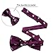 8 Pcs Men's Assorted Pattern Pre-Tied Bow ties(06)