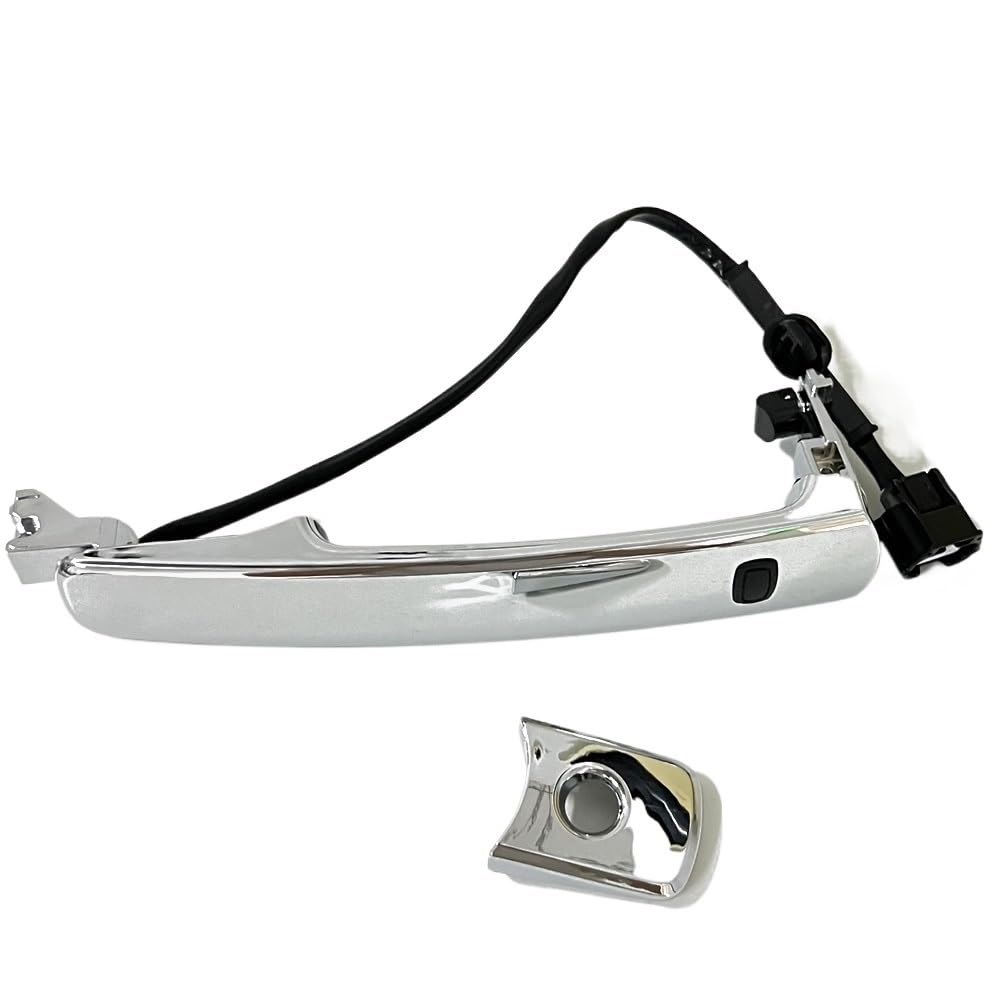 Trxjjvm for Nissan for Infiniti FX35 FX45 Car Comfort Access Exterior Door Handle with Swith 80645-CA000 80640-CZ31B car Exterior Door Handle
