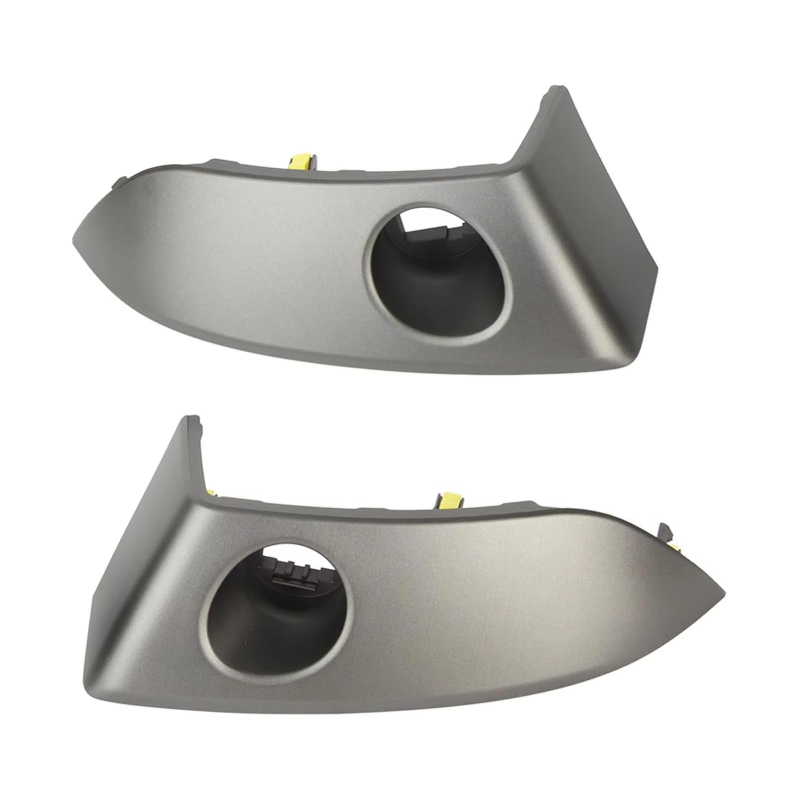 Tira Consola Central Compatible con Toyota para Rav4 2006 2007 2008 2009 2010 2011 2012 Embellecedor De Radio para Ventilación Central del Tablero 2 Unidades 55412-42060 B1.