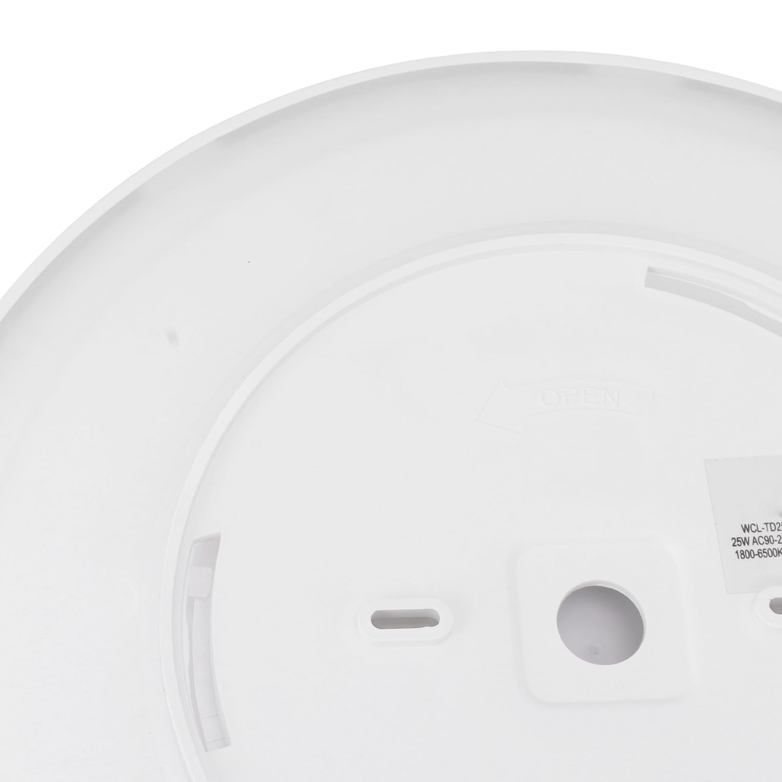 Jeanoko Plafón Inteligente WiFi 25W Luz Fría y Cálida para Habitaciones Infantiles Elegante Diseño Ultrafino Blanco