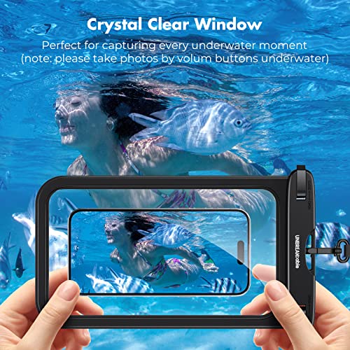 Unbreakcable UBZT484 Large Waterproof Phone Pouch,[Ipx8][Emergency Whistles][Oversized] Waterproof Phone Case Cellphone Dry Bag For Iphone 15 14 13 12 11 Pro Max Xs Plus Samsung Galaxy And More Up To 9 Inch thumb #3