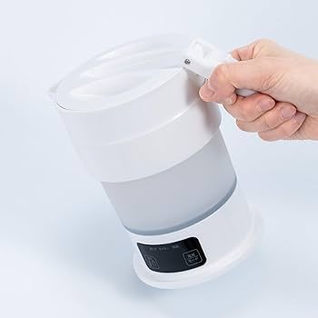 Amazon.co.jp: MCO コンパクトに折りたためる 電気ケトル 600ml