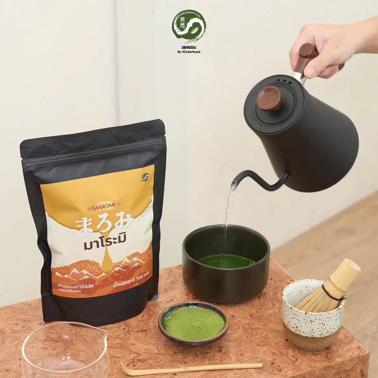 Matcha Zen Premium Shizuoka Matcha Powder Authentic Japanese Green Tea for 166 Lattes Rich Umami Flavor Bulk Resealable — view 4