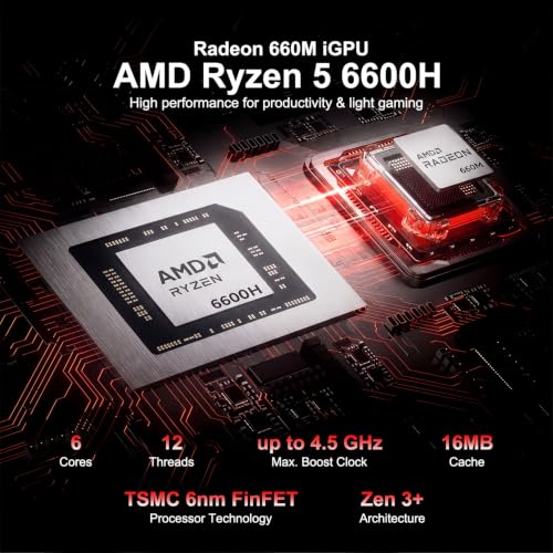 Image of NIMO 15.6 inch AI Creator Gaming Laptop, 2026 Edition AMD Ryzen 5 6600H 6-Core