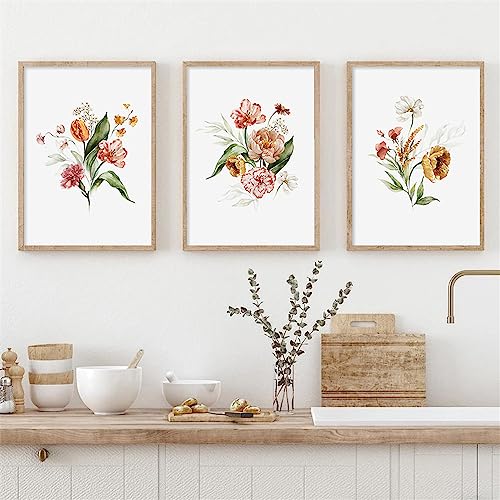 Affiches botaniques bohèmes 60x70cm pour décorer un salon cocooning