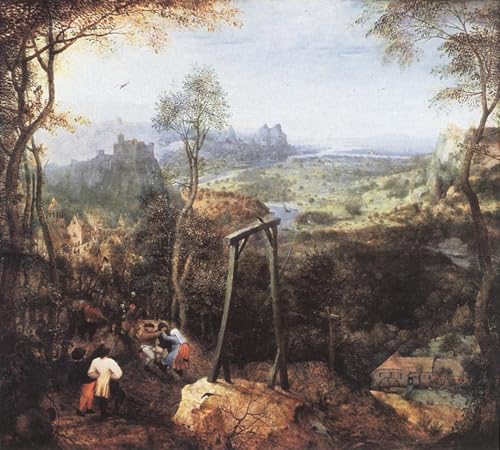 Peinture sur Toile Bruegel pour Décoration de la Chambre à Coucher 60x90cm