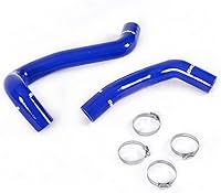 Vista 8 de PIT66 Kit de manguera de radiador de refrigerante de silicona, compatible con Tundra 5.7L V8 2007-2017, color negro con abrazaderas