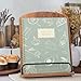 Elegant Recipe Book for 100+ Cherished Meals – Spacious 8.25 x 10
