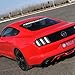 2 Pieces AMERICANMUSCLE Bold Text GT Front & Rear Window Windshield Logo Banner Vinyl Decal Stickers for Ford Mustang Accessories (Reflective White) (105CM/41'' Long)