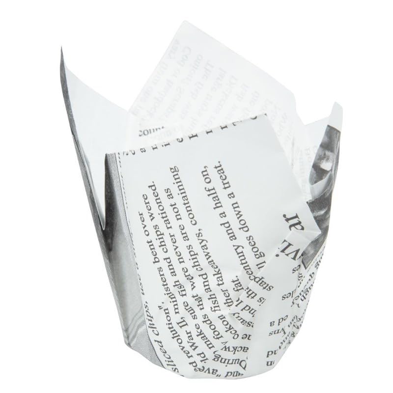 1100 French Fries Cones Newspaper Design