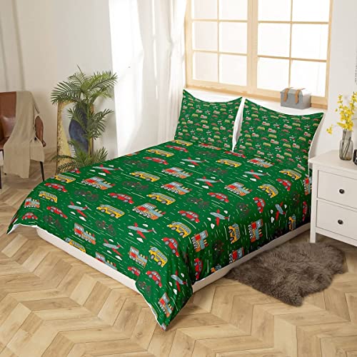 Housse de couette en microfibre douce avec fermeture éclair lit - 3
