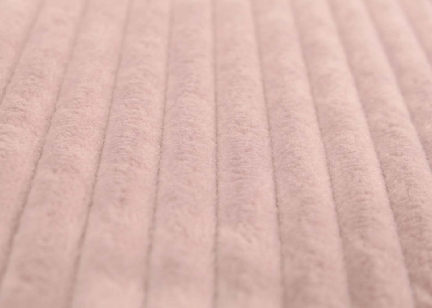 Mendler Poltrona a dondolo HWC-C76 sedia relax poggiapiedi Stoffa/tessuto a coste (320g/m²) - rosa, struttura scura