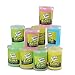 Kicko Glow in the Dark Slime Kit - 12-Pack Slime Toy for Kids in 4.5-Inch Can - Glowing Neon Colors in Green, Blue, Orange, Yellow - Fun Kid Slime as Party Favors, Goody Bag Fillers, or Birthday Gifts