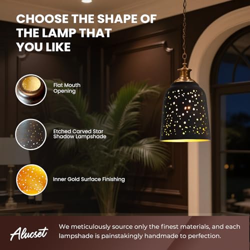 Image of ceiling fan light covers, Etched Starlight with 1-5 /8 inch Fitter for Wall Lamp Pendant Light Shade Fixture ceiling fan replacement globes light bulb cover