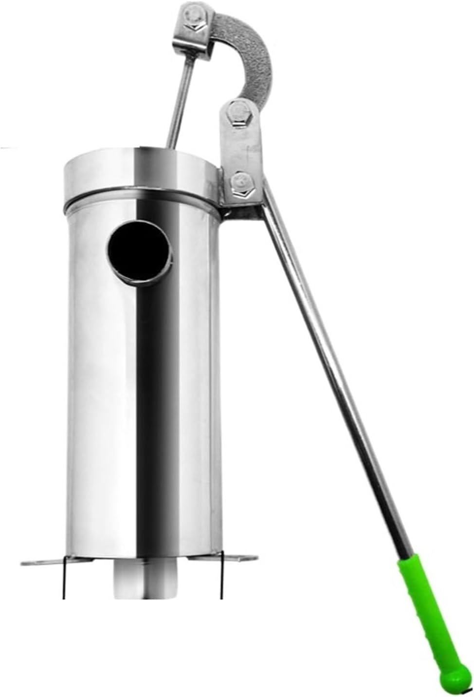 Household Stainless Steel Manual Water Pump, Handheld Oil, Vibration Suction, 1.3MM Thickness, 10M Lift,Practicality