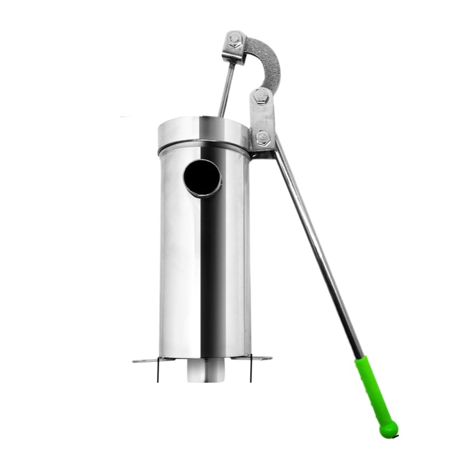 Ręczna pompa wodna do użytku domowego ze stali nierdzewnej, ręczna pompa olejowa, zasysanie wibracyjne, grubość 1,3 mm, wysokość podnoszenia 10 m, Narzędzia mechaniczne