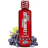 iSatori Liquid L-Carnitine LS3 - Stimulant Free Energy Booster & Workout Drink for Men & Women, Health & Fitness - Keto Friendly- Grape 1500mg (32 Servings)