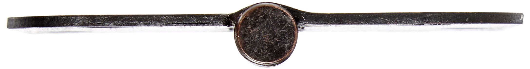 Don-Jo CLP 106 12 Gauge Stainless Steel Commercial Type Latch Protector, Satin Stainless Steel Finish, 2-1/8