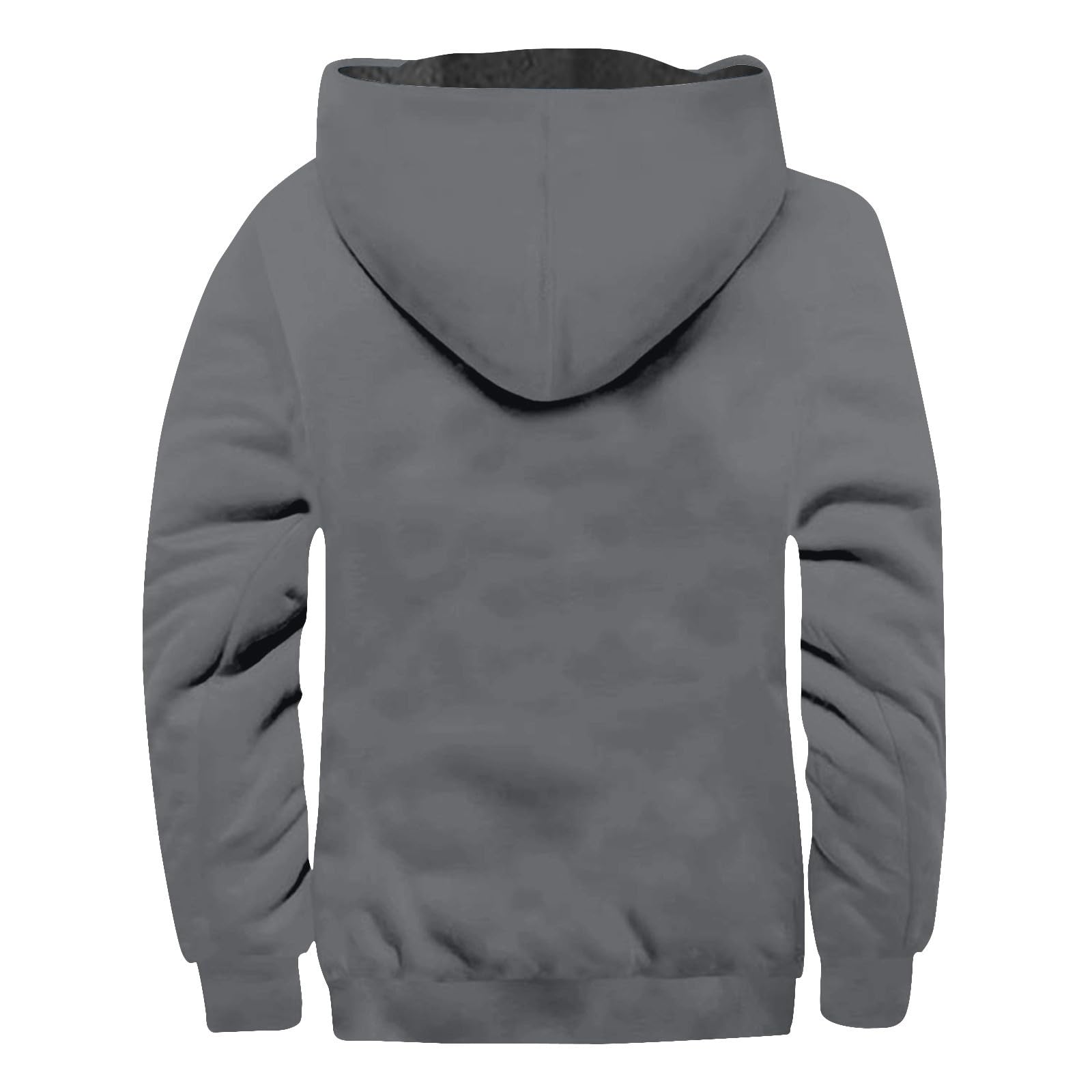 Winterjacke Herren Warm Gefüttert Fleecejacke Winddicht Outdoorjacke | Herren Winter Jacke Mit Kapuze Zipper Arbeitsjacke Vielen Taschen Winterjacken Kapuzenjacke Freizeit Outdoor Mantel Männer