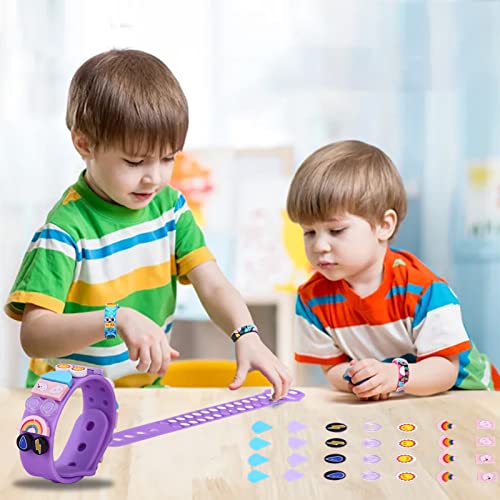 Kinderarmbanden, 6 stuks dots armbanden, vriendschapsbanden, speelgoed, doe-het-zelf creatieve knutselarmbanden, armbanden, armbanden voor kinderen, meisjes, jongens, tieners, verjaardagscadeaus, - Image 7