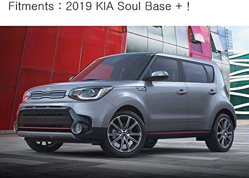 AUTOCLOVER Smoked Window Visor Sun Rain Vent Guard 4p for 2019 Kia Soul Base + !