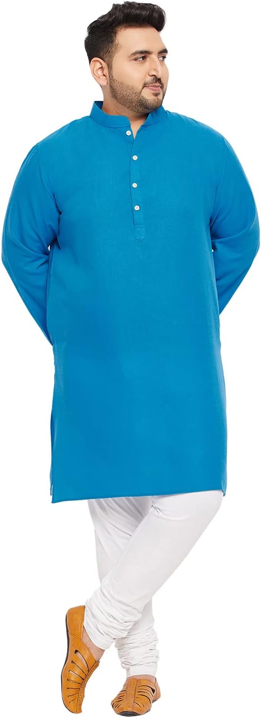 Bigbanana Plus Size Men's Regular Fit Kurta