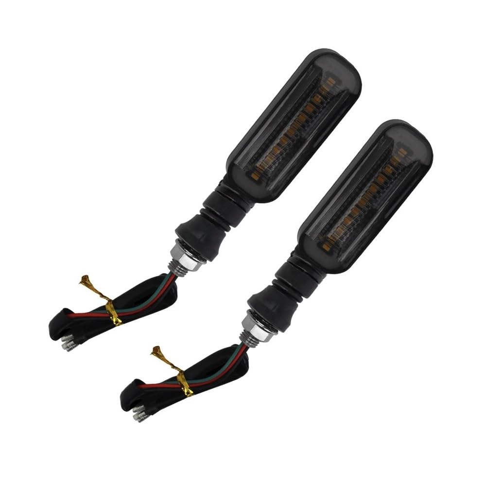 Tylne światło migające 2 w 1 do motocykli, 12 diod LED, dynamiczne kierunkowskazy do jazdy dziennej, uniwersalne