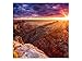 Produktbild kunst-discounter Grand Canyon Wandbild A06156 Canvas Leinwandbild quadratisch auf Keilrahmen Größe 20 x 20 cm