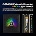 GAMDIAS RGB Gaming PC Power Supply 750W 80 Plus Bronze Certified 750 Watt PSU for Computers with Active PFC, Kratos M1-750B