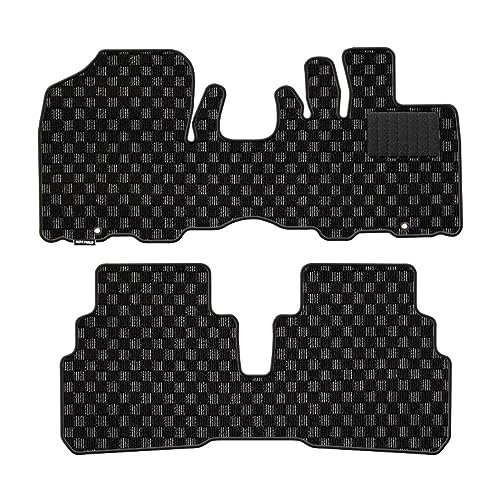 Hotfield スズキ 互換品 新型 ハスラー MR52S MR92S フロアマット チェックブラック