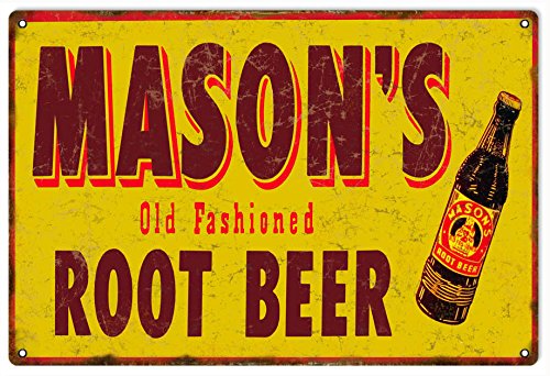 Victory Vintage Signs Mason's Root Beer Nostalgic Country Advertisement Sign