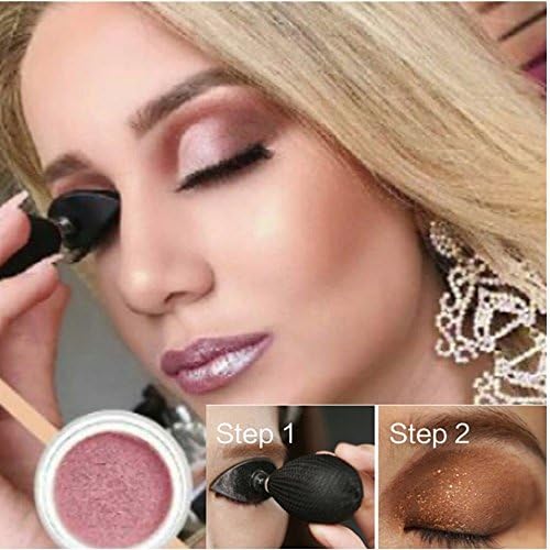 As Seen-On-TV, DOUMI 2019 Lazy Eye Shadow Applicator Silicon Eyeshadow Stamp Crease Popular (Black)