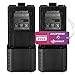 Produktbild 2X Mirkit - BAOFENG UV-mk5 Akku 3800mAh - Batterie Kompatibel Mit Funkgerät Baofeng UV-mk5 Plus, Baofeng UV mk5, UV-mk5X3 / RD-mk5 / UV-mk5TP / UV-mkX3 - Funkgerät Zubehör für Baofeng Walkie Talkie
