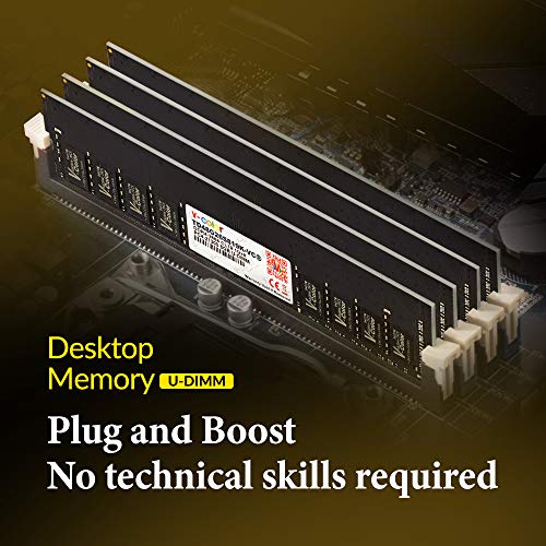 v-Color 8GB (1 x 8GB) DDR4 DRAM 2666MHz (PC4-21300) CL19 1.2V U-DIMM Desktop Memory Ram Upgrade Module (TD48G26S819-VC)