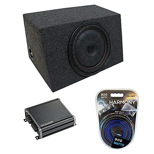 Kicker Bundle Universal Car Stereo Hatchback Sealed Single 12