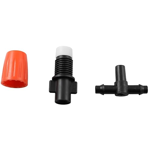 Miniatura 4 de Boquilla atomizadora RLECS 25 piezas Sistema de riego de nebulización automática Manguera de jardín Spray Boquillas de riego de jardín ajustables