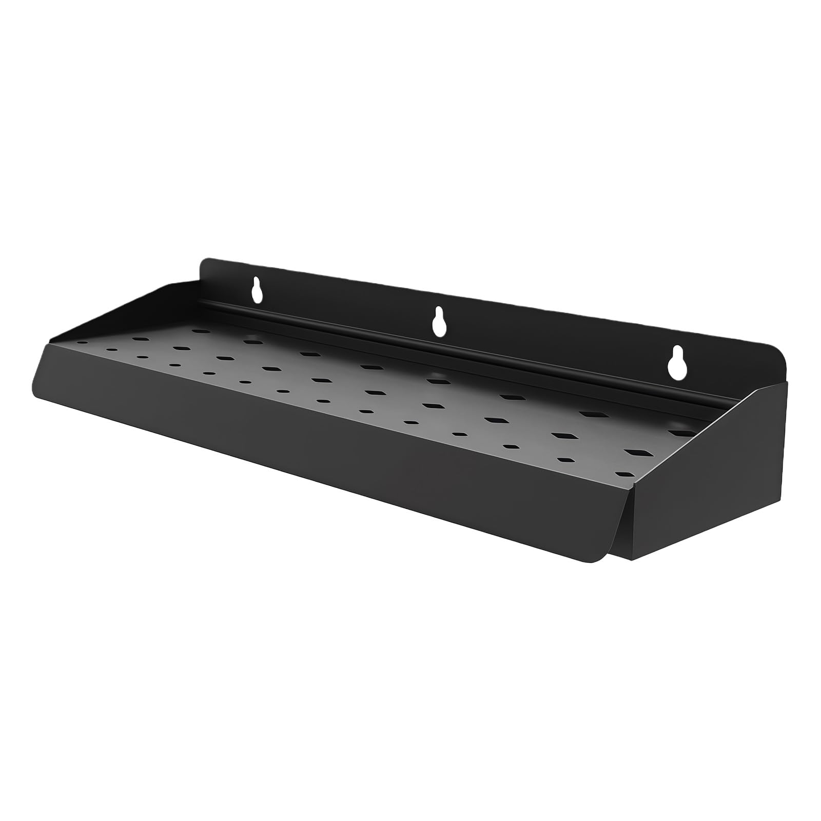 Hsioluted Quick Access Tool Keeper for Screwdrivers with Mounting Points Compact Workshop Heavy Duty Tool Shelf