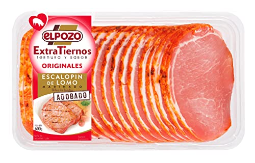 ElPozo Escalopin de Lomo Adobado Extratierno - 600 g