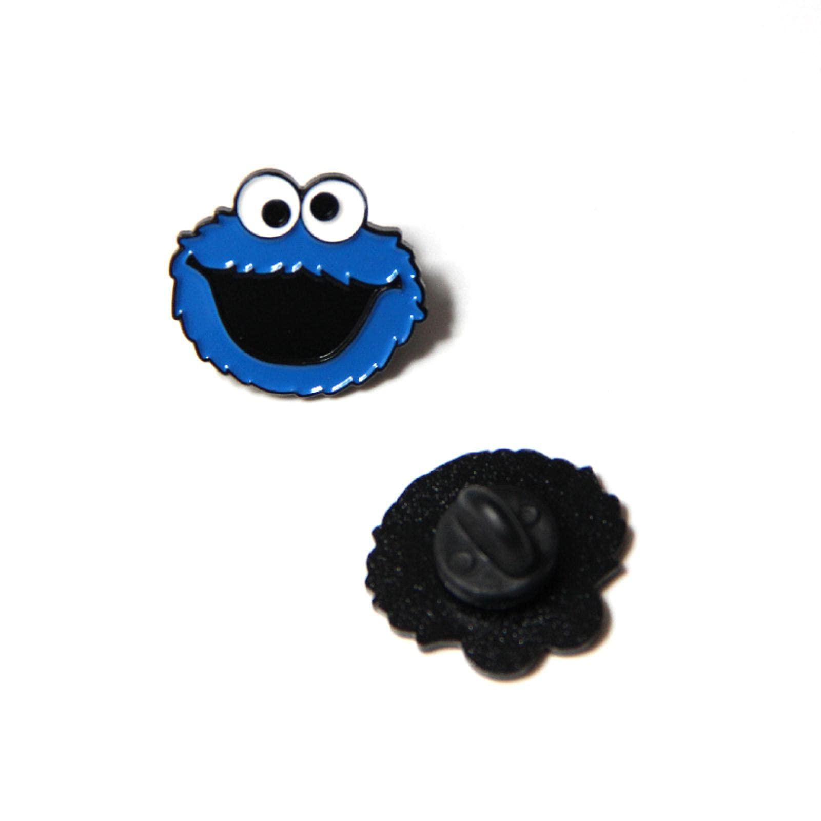 Hot Children Gift Pin Sesame Street ELMO BIG BIRD COOKIE MONSTER Cartoon Figure Enamel Metal Brooch