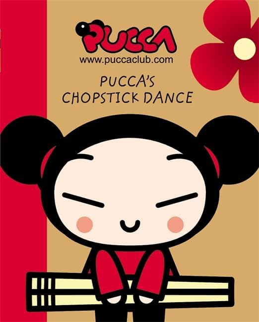 Key Chain Book 1: Pucca's Chopstick Dance
