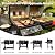 Hiorucet 20 Inches Ash Pan Drip Pan and Grill Grates for Char-Griller 5050 5650 5072 2123 Charcoal Grills, 20" Charcoal Grill Pan with 2Pcs Fire Grate Hanger for Char Griller 5050 Replacement Parts