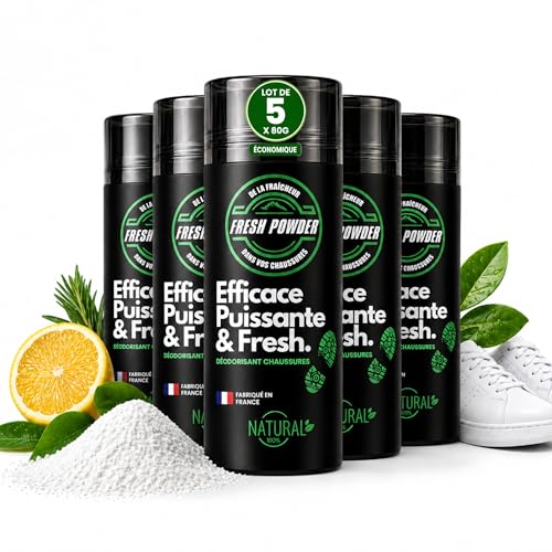 Poudre pour pieds qui puent Fresh Powder remède naturel anti odeur